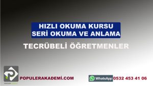 Gerede Hızlı Okuma Kursu